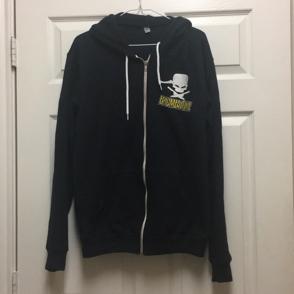 Black Epic Meal Time Hoodie